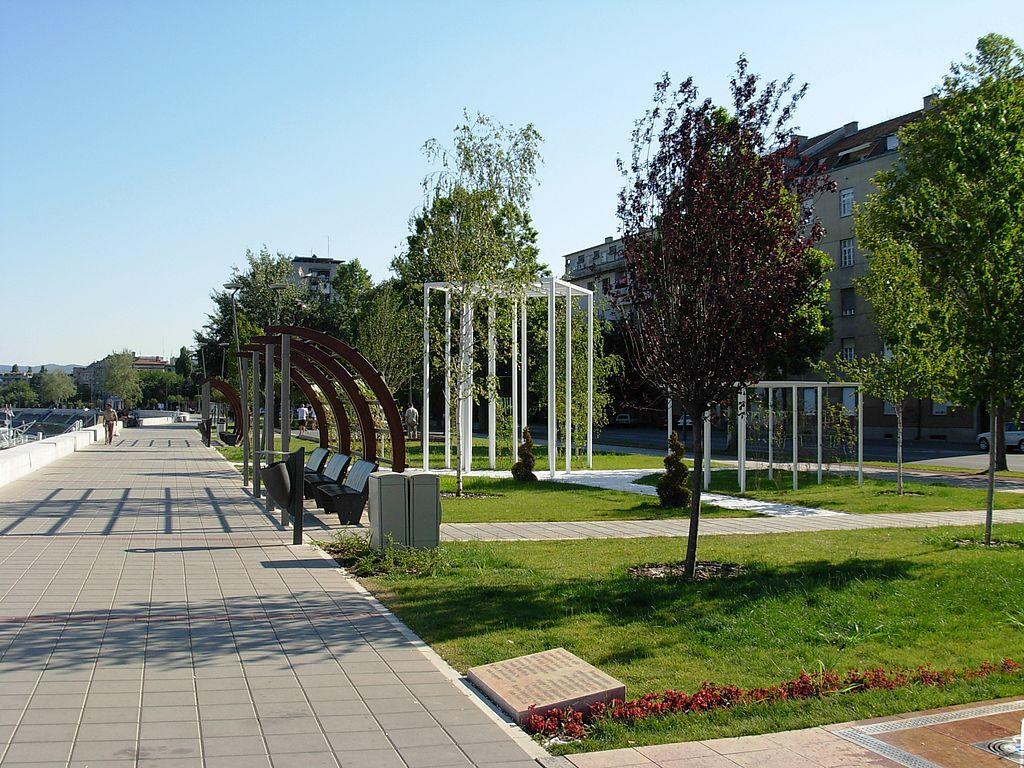 Apartment Riverside Gem Novi Sad Exterior foto